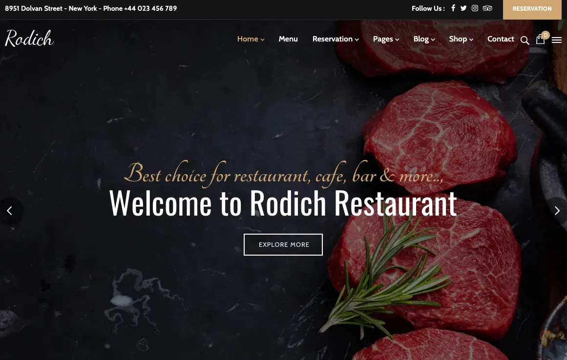 Rodich - A Restaurant