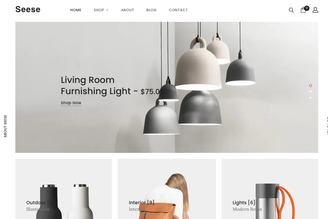 Seese - Responsive eCommerce